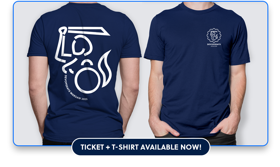 Official DevOpsDays Warsaw 2025 T-Shirt